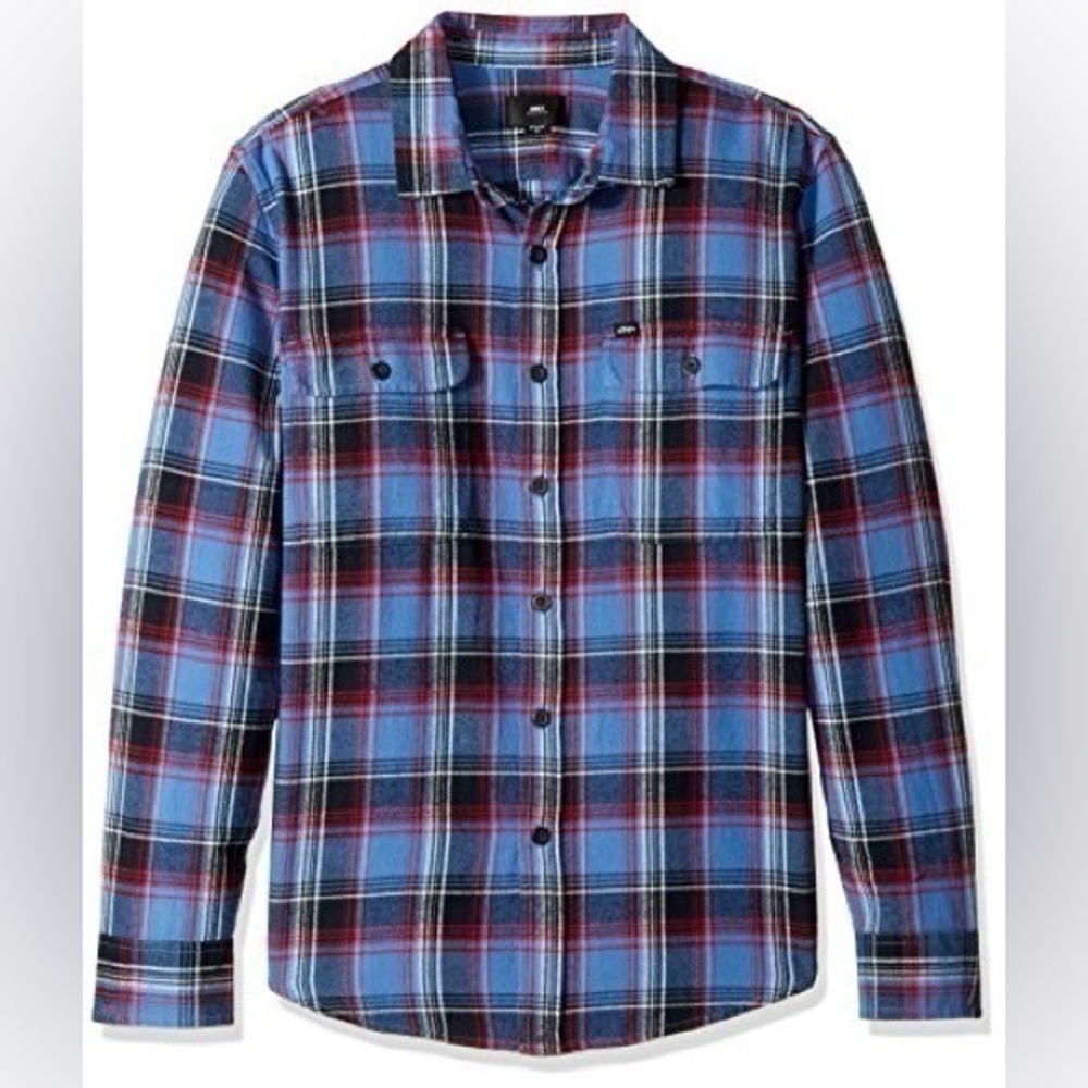 Men’s Obey Marvinn Flannel Button Down